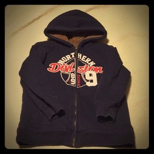 Sherpa Zip Up Hoodie
